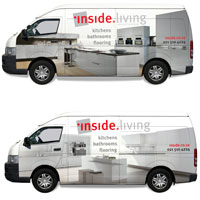 inside living vehicle wrap