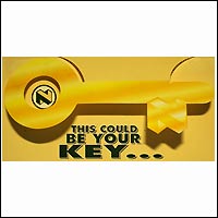 Nedbank Key DL Rollfold+die