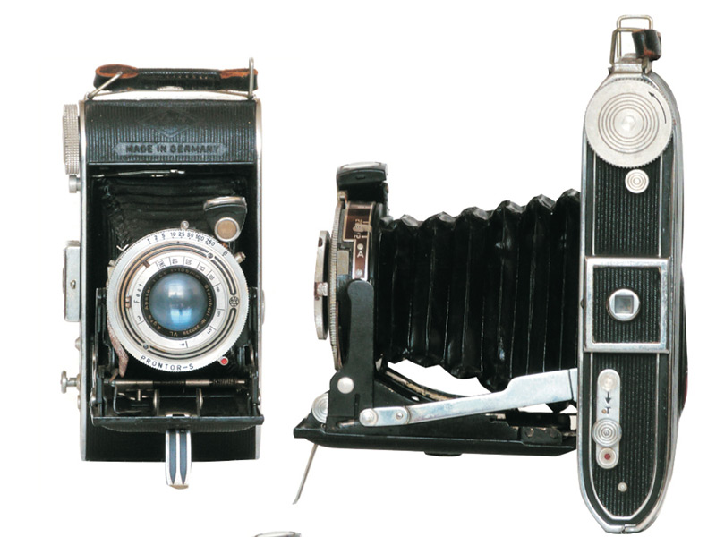 Agfa Billy Record - Apotar lens and compur shutter.