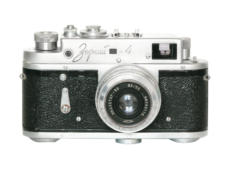 Zorki (Зоркий) Four - Industar-50(ИНДУСТАР) 50mm f/3.5 lens